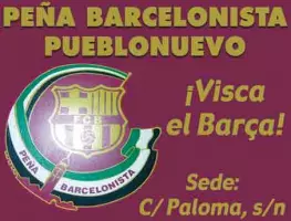 PEÑA BARCELONISTA PUEBLONUEVO Colaborador Atletico Pueblonuevo