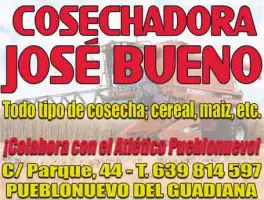 COSECHADORA JOSE BUENO Colaborador Atletico Pueblonuevo