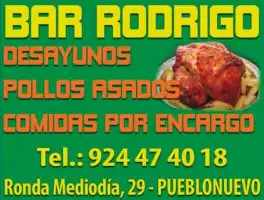 BAR RODRIGO Colaborador Atletico Pueblonuevo